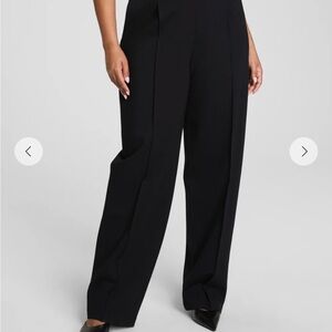 SPANX Classic Black Barrel pants - gorgeous fabric NWT